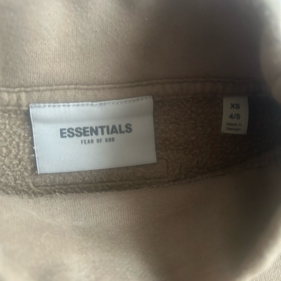 Fear of God Essentials Brown Kids Sweater - Picture 3 of 4